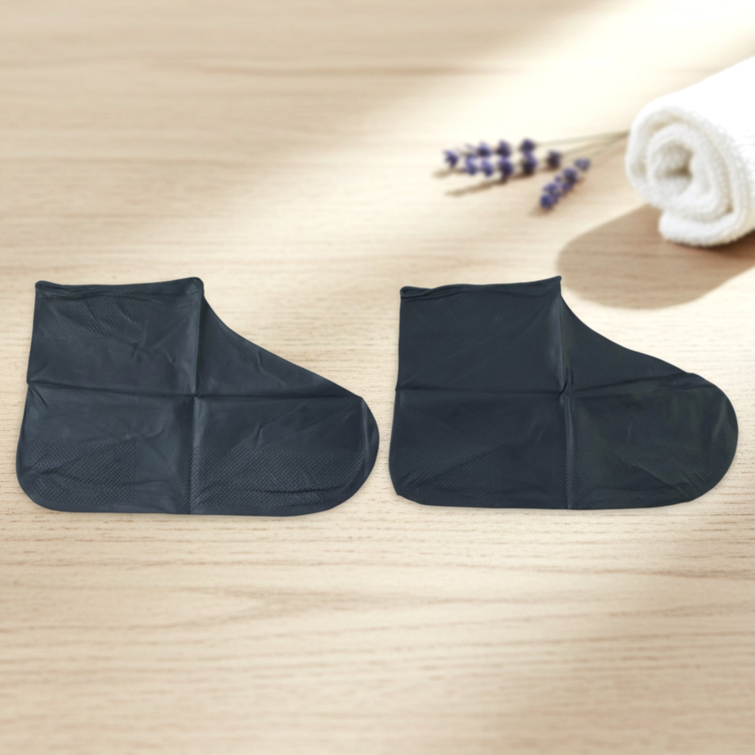 Portable Waterproof Latex Silicone Shoe Cover (1 Pair Medium)