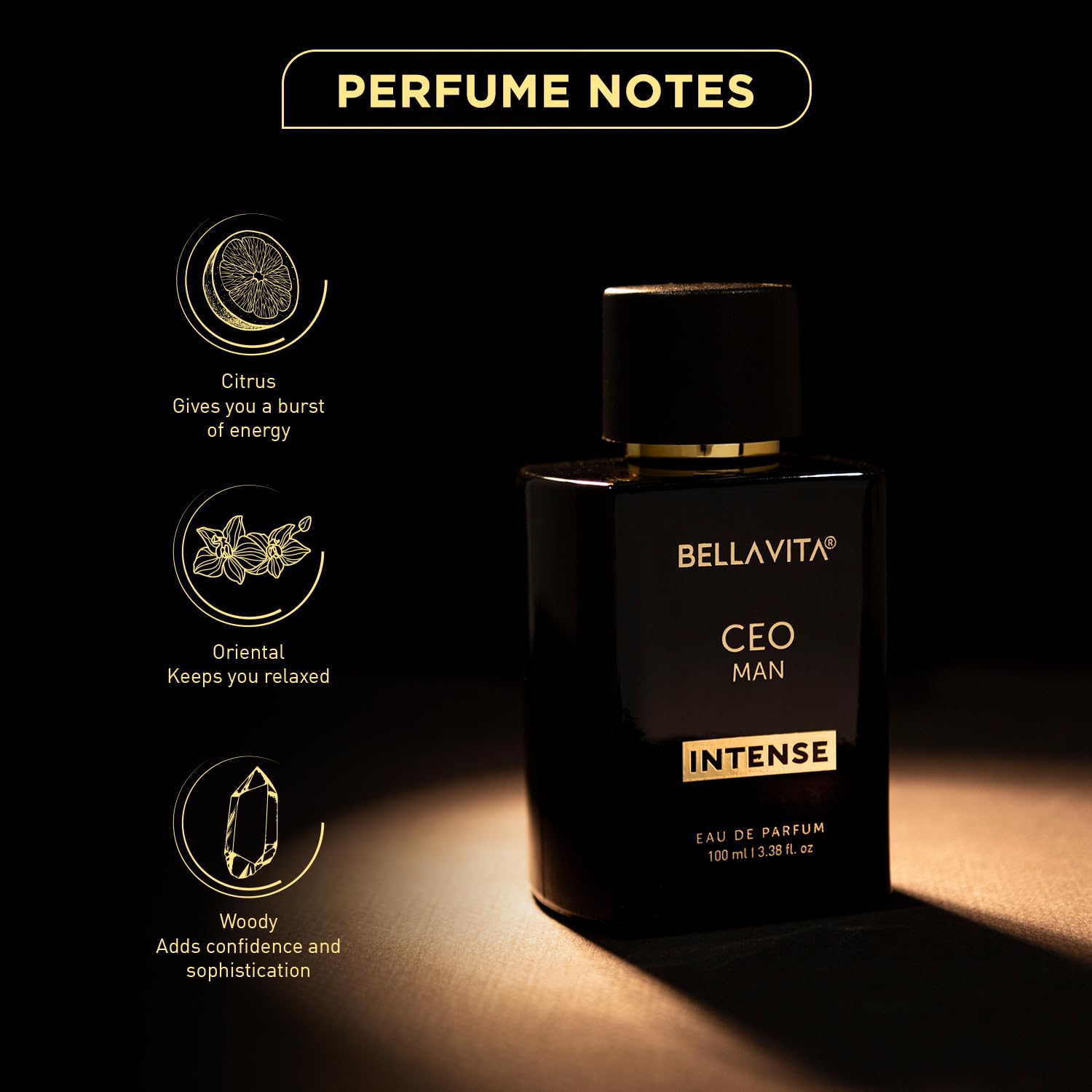 Bellavita Premium Ceo Man Intense Eau De Perfume 100 Ml