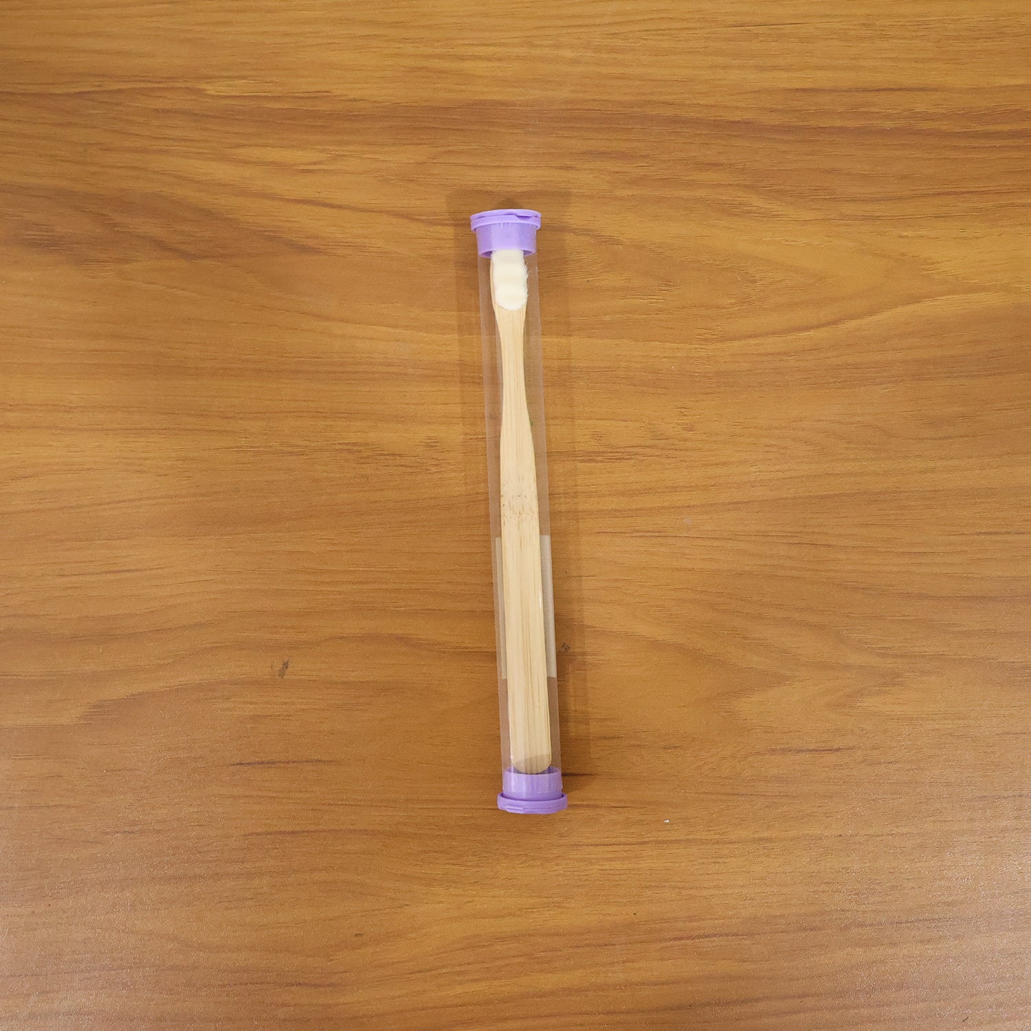 Eco Friendly Wooden Bamboo Toothbrush With Protective Travel Case 1 Pc