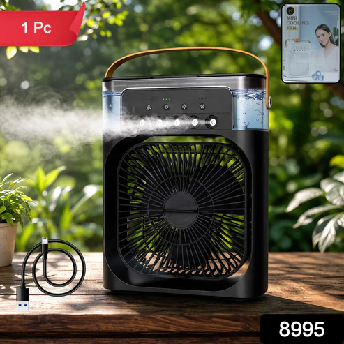 Portable Usb Rechargeable Mini Cooling Fan (1 Pc)