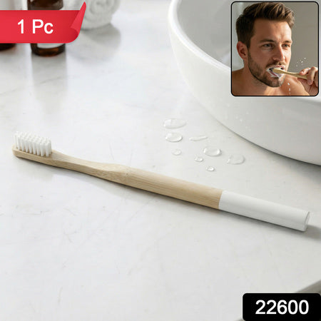 Biodegradable Bamboo Toothbrush Soft Bristle (1 Pc)