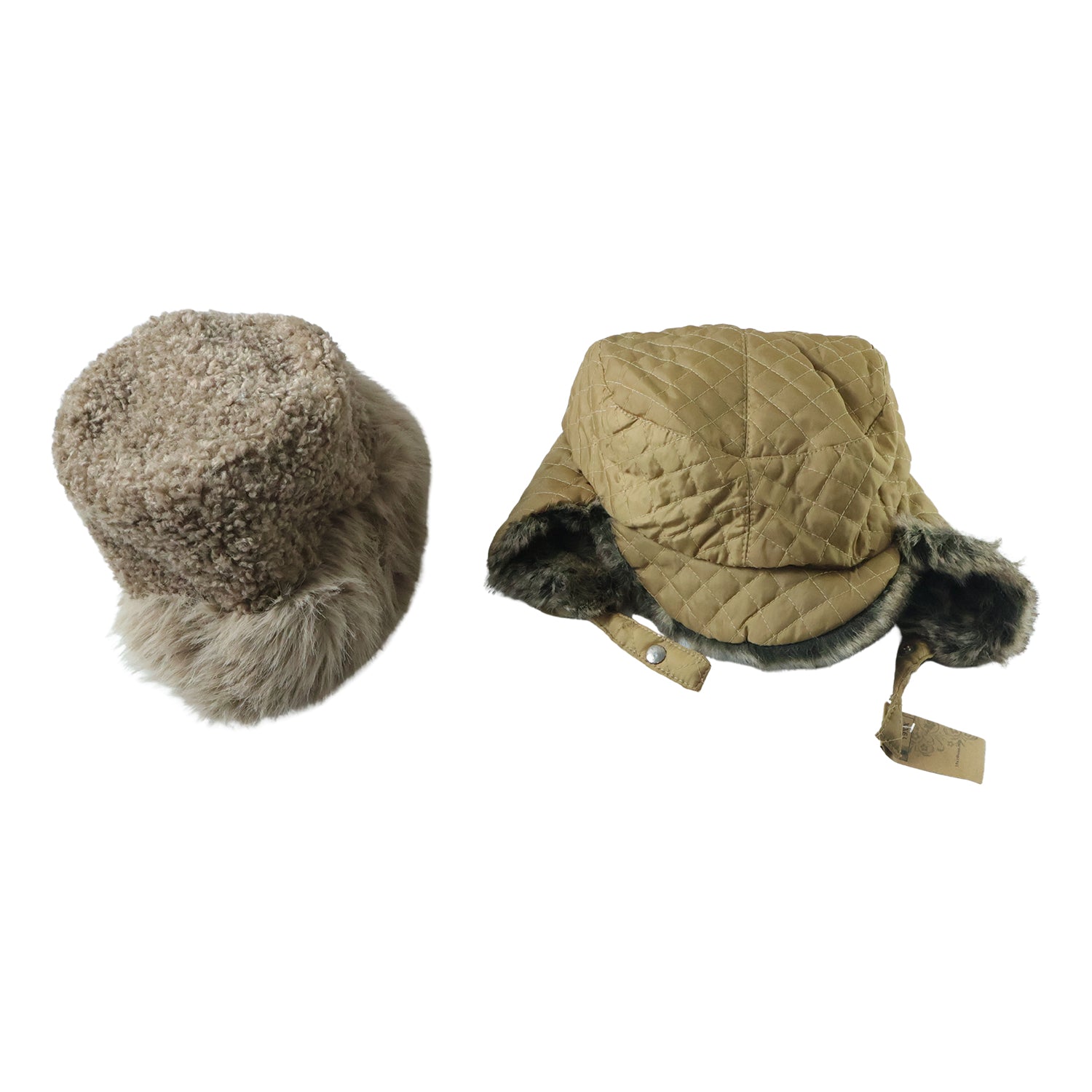 Kids Winter Fur Lined Warm Cap With Ear Flap And Stylish (1 Pc Mix Design)